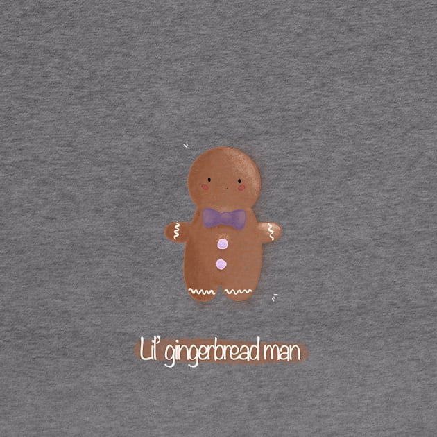 Lil gingerbread man by Mydrawingsz